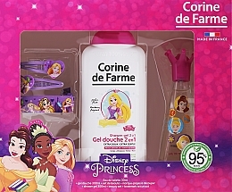 Düfte, Parfümerie und Kosmetik Corine de Farme Princess - Set (edt/30ml + sh/gel/300ml + accessories)