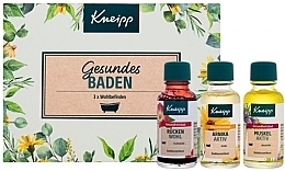 Düfte, Parfümerie und Kosmetik Körperpflegeset - Kneipp Bath Oil Healthy Bathing (Körperöl 3x20ml)