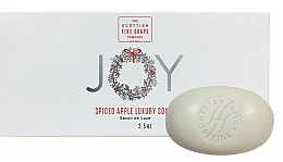 Düfte, Parfümerie und Kosmetik Seifenset - Scottish Fine Soaps Joy Spiced Apple Luxurious Soap Gift Set (Seife 4x100g)