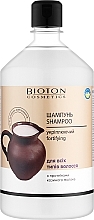 Shampoo für alle Haartypen mit Ziegenmilchproteinen - Bioton Cosmetics  — Bild N1