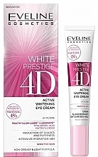 Düfte, Parfümerie und Kosmetik Augencreme - Eveline Cosmetics White Prestige 4D Active Whitening Eye Cream