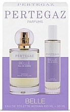 Saphir Parfums Pertegaz Belle - Duftset (Eau de Toilette 100ml + Eau de Toilette 30ml)  — Bild N1