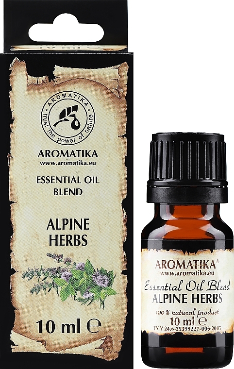 Ätherisches Bio Alpenkräuteröl - Aromatika — Bild N2