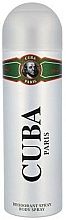 Düfte, Parfümerie und Kosmetik Cuba Green - Deospray