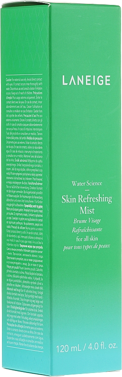 Erfrischender Gesichtsnebel für alle Hauttypen - Laneige Water Science Skin Refreshing Mist — Bild N1