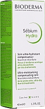 Feuchtigkeitsspendende Gesichtscreme für zu Akne neigende Haut - Bioderma Sebium Hydra Moisturising Cream — Foto N2
