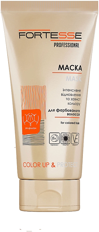 Maske für coloriertes Haar - Fortesse Professional Color Up & Protect Mask — Bild N1