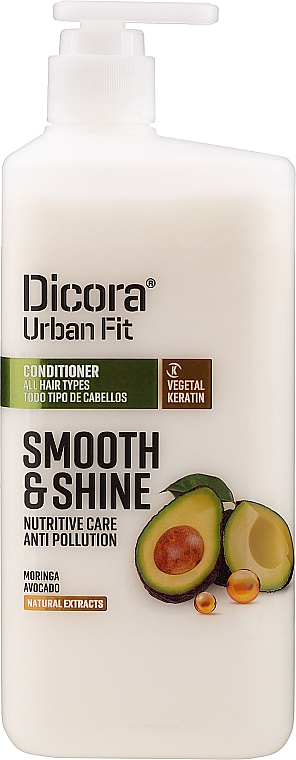 Conditioner für alle Haartypen - Dicora Urban Fit Conditioner Smooth & Shine — Bild N1