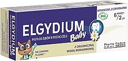 Düfte, Parfümerie und Kosmetik Zahnpasta für Kinder von 6 Monaten bis 2 Jahren mit Kamillenwasser - Elgydium Baby Toothpaste