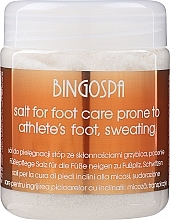 Düfte, Parfümerie und Kosmetik 2in1 Salz für Pilz- und Schweißanfällige Füße - BingoSpa Sea Salt