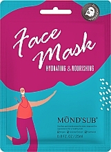 Feuchtigkeitsspendende und nährende Gesichtsmaske mit Kokoswasser und Probiotika - Mond'Sub Hydrating & Nourishing Face Mask — Bild N2