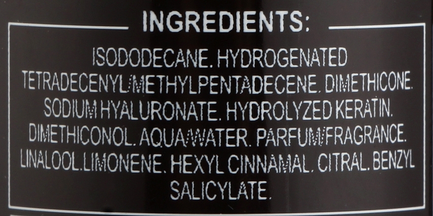 Sprühöl für geschädigtes Haar - Oyster Cosmetics Cutinol Plus Hyaluronic & Keratin Restructuring Oil Spray  — Bild N2