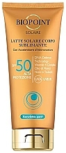 Düfte, Parfümerie und Kosmetik Sonnenschutz-Körperlotion SPF50 - Biopoint Solaire Latte Solare Corpo Sublimante SPF 50