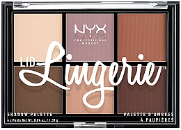 Düfte, Parfümerie und Kosmetik Lidschattenpalette - NYX Professional Makeup Lingerie Shadow Palette