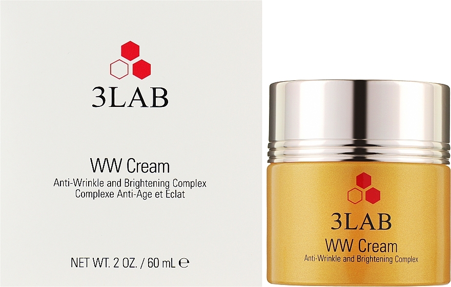 Aufhellende Anti-Falten Gesichtscreme mit Sheabutter - 3Lab WW Cream — Bild N2