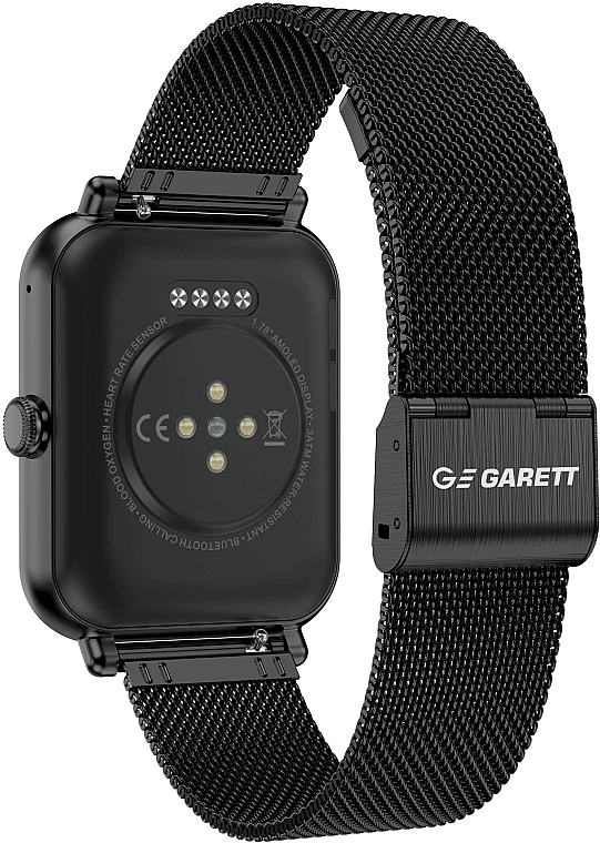 Smartwatch schwarz Metall - Garett Smartwatch GRC Classic  — Bild N6