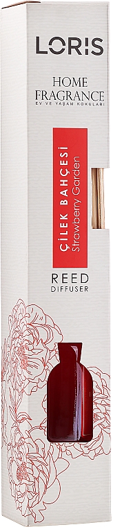 Raumerfrischer Erdbeergarten - Loris Parfum Reed Diffuser Strawberry Garden — Bild N1