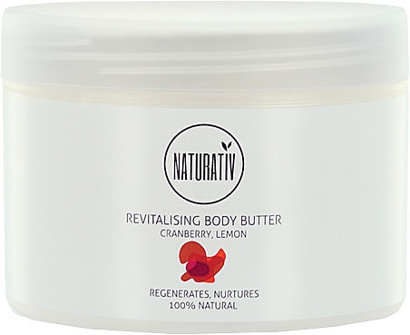 Revitalisierende Körperbutter mit Zitronen- und Cranberryextrakt - Naturativ Revitalizing Body Butter — Bild N2