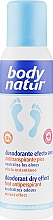 Düfte, Parfümerie und Kosmetik Deospray für die Füße Antitranspirant - Body Natur Anti-perspirant Deodorant