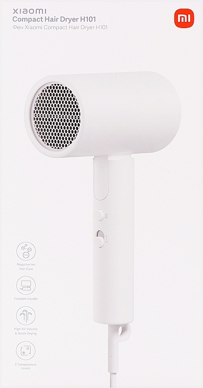 Haartrockner - Xiaomi Compact Hair Dryer H101 White EU — Bild N2