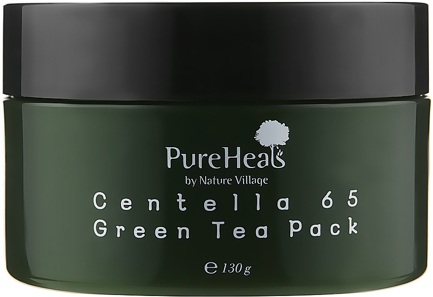 Revitalisierende Maske mit Centella-Extrakt und grünem Tee - PureHeal's Centella 65 Green Tea Pack — Bild N1