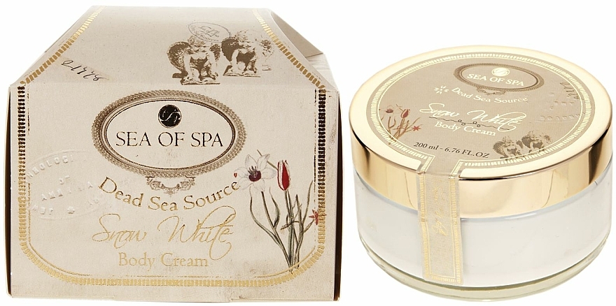 Parfümierte Körpercreme - Sea Of Spa Snow White Body Cream — Bild N1