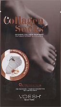 Düfte, Parfümerie und Kosmetik Intensive Fußmaske in Socken mit Kollagen - Voesh Collagen Socks Intensive Collagen Treatment