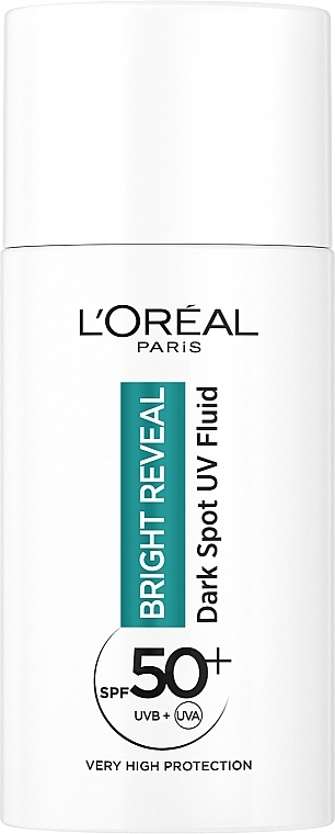 Sonnenschutzfluid für das Gesicht - LOreal Paris Bright Reveal Dark Spot UV Fluid SPF 50+ — Bild N1