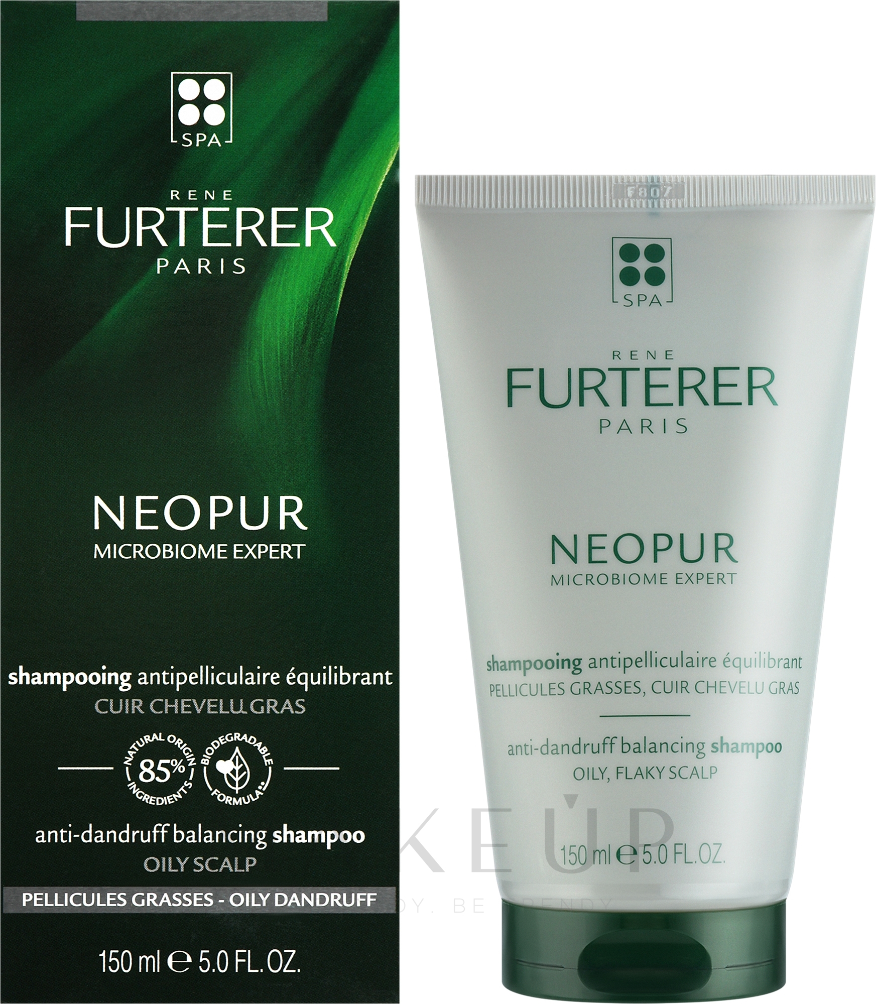 Anti-Schuppen Shampoo für fettige Kopfhaut - Rene Furterer Neopur Oily Scalp Dandruff Shampoo — Bild 150 ml