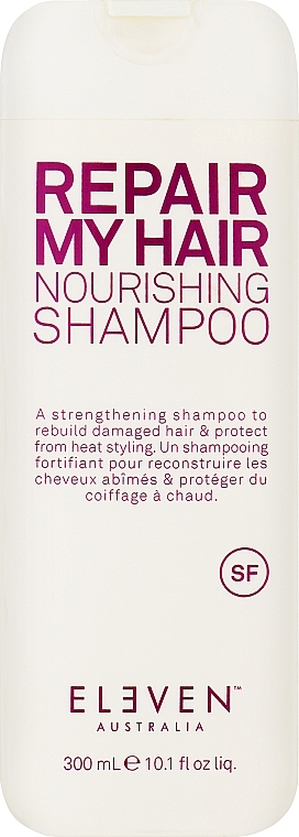 Pflegendes Shampoo mit Hitzeschutz für strapaziertes Haar - Eleven Australia Repair My Hair Nourishing Shampoo — Bild N1