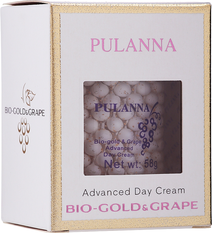 Tagescreme für das Gesicht mit Traube - Pulanna Bio-Gold & Grape Advanced Day Cream — Bild N2