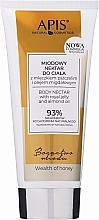 Düfte, Parfümerie und Kosmetik Aufhellende und feuchtigkeitsspendende Körperlotion mit Honig und Mandelöl - Apis Professional Wealth of Honey Body Nectar