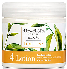 Düfte, Parfümerie und Kosmetik Entspannende Massagelotion mit mit Teebaumextrakt - IBD Tea Tree Purify Pedi Spa Massage Lotion