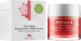 Antioxidative Anti-Aging-Nachtcreme für das Gesicht - Derma E Night Cream — Bild N2