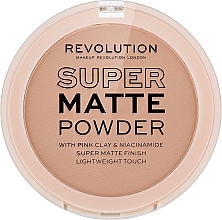 Mattierendes Gesichtspuder - Makeup Revolution Super Matte Powder — Bild N2