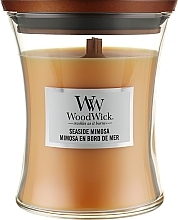 Düfte, Parfümerie und Kosmetik Duftkerze im Glas Seaside Mimosa - WoodWick Hourglass Candle Seaside Mimosa