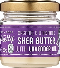 Düfte, Parfümerie und Kosmetik Shaebutter mit Lavendelöl - Zoya Goes Pretty Shea Butter With Lavender Oil Organic Cold Pressed