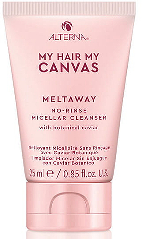 Mizellenshampoo mit pflanzlichem Kaviar-Extrakt - Alterna My Hair My Canvas Meltaway No-Rinse Micellar Cleanser (Mini) — Bild N1