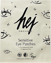 Augenpatches für empfindliche Haut um die Augen - Hej Organic Sensitive Eye Patches — Bild N1
