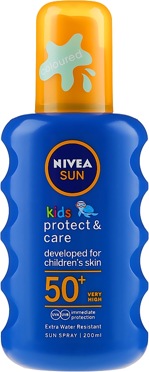 Feuchtigkeitsspendendes Sonnenschutzspray für Kinder SPF 50+ - NIVEA Sun Kids Moisturising Spray SPF 50+ — Bild N1