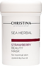 Schönheitsmaske Erdbeere für normale Haut - Christina Sea Herbal Beauty Mask Strawberry — Bild N3