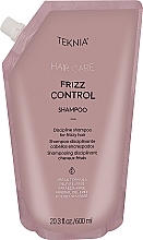 Düfte, Parfümerie und Kosmetik Sulfatfreies Shampoo für widerspenstiges oder lockiges Haar - Lakme Teknia Frizz Control Shampoo (Doypack) 