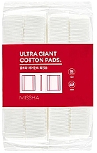 Düfte, Parfümerie und Kosmetik Große Kosmetiktücher 400 St. - Missha Ultra Giant Cotton Pads 