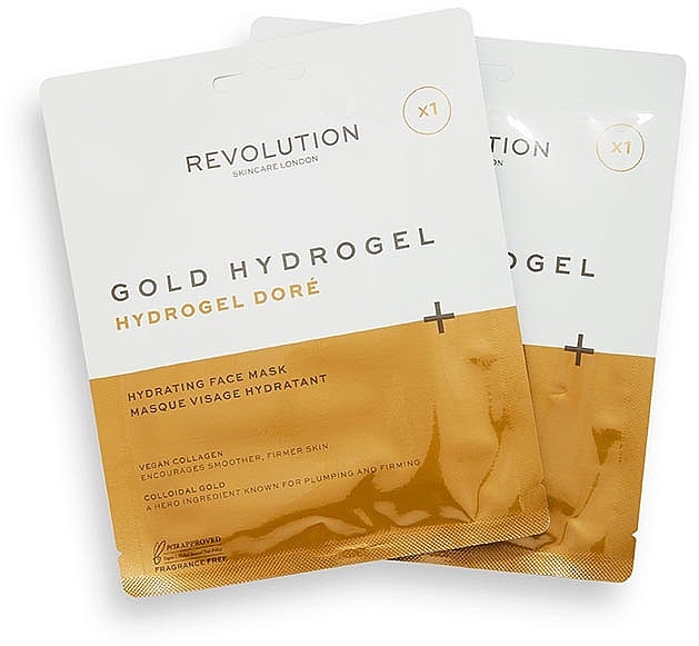 Hydrogel-Gesichtsmaske - Revolution Skincare Gold Hydrogel Mask — Bild N1