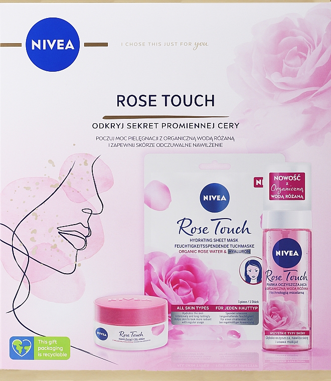 Gesichtspflegeset - Nivea Rose XMASS  — Bild N10