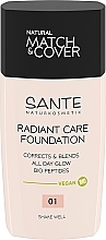 Düfte, Parfümerie und Kosmetik Foundation - Sante Radiant Care Foundation