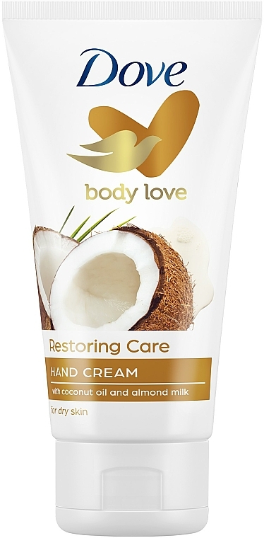 Handcreme mit Kokosöl und Mandelöl - Dove Nourishing Secrets Resroring Ritual Hand Cream