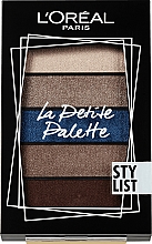 Lidschattenpalette - L'Oreal Paris La Petite Palette Stylist Eyeshadow — Bild N1