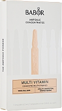 Düfte, Parfümerie und Kosmetik Aufbauender Vitaminkomplex und Biotin für das Gesicht - Babor Ampoule Concentrates Multi Vitamin
