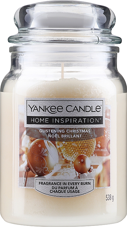 Duftkerze im Glas - Yankee Candle Home Inspiration Glistening Christmas — Bild N2